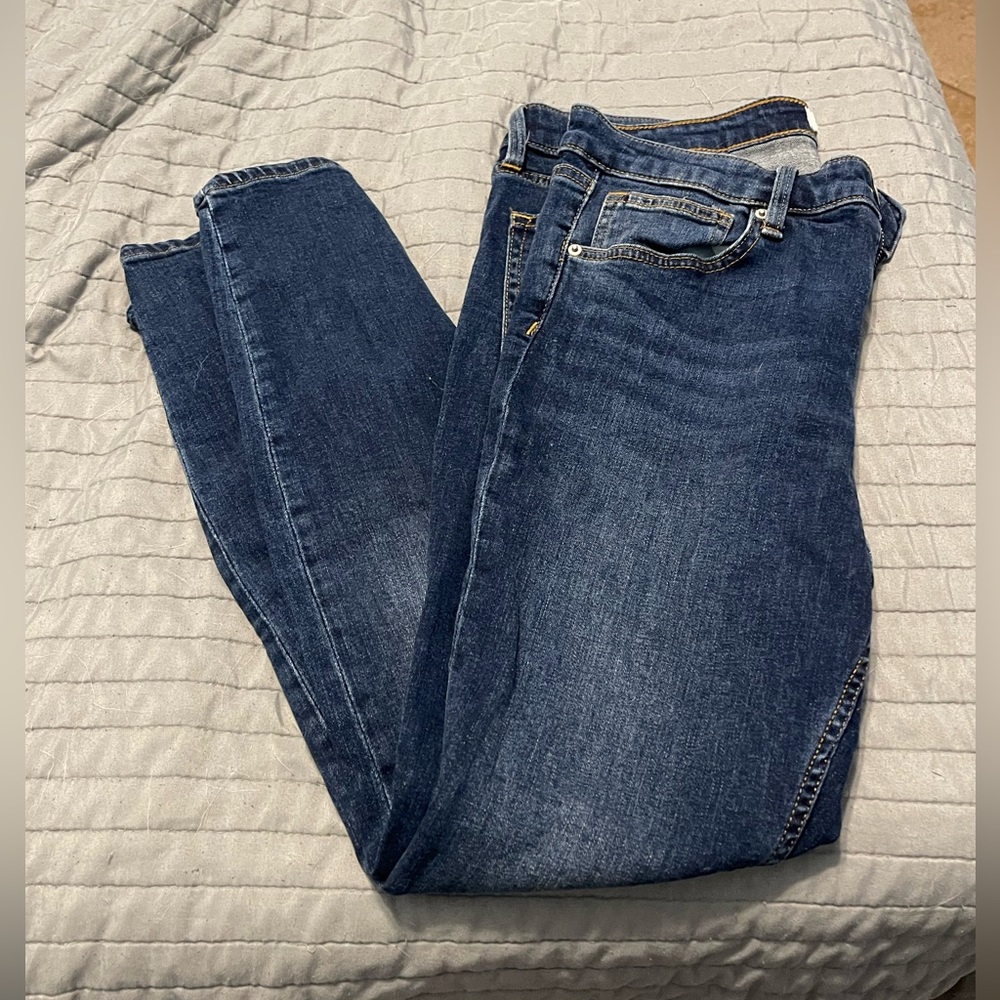 Dark blue skinny jeans